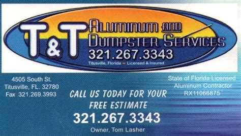 dumpster rental titusville fl
